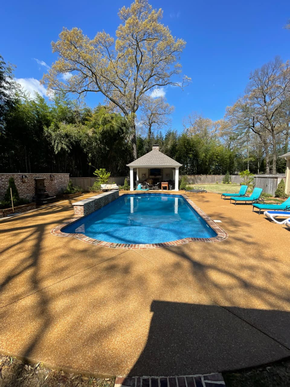 Pool deck
